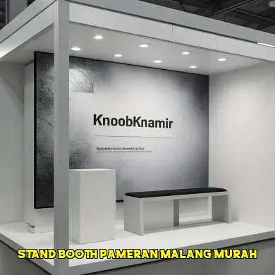 stand booth pameran malang murah